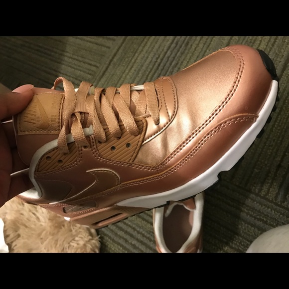 Rose Gold Nikes - Picture 2 of 4